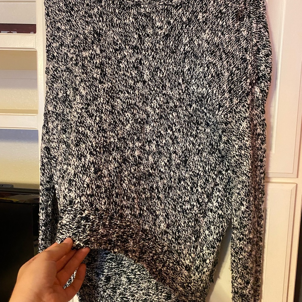 High low sweater